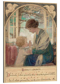 Magnettafel Ein betendes Kind