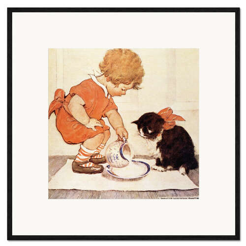 Framed art print A Little Childs Book of Stories 2