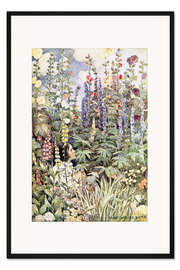 Gerahmter Kunstdruck Die Blumen