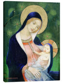 Canvas print Madonna and child - Marianne Stokes