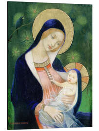 Magnettafel Madonna mit Kind