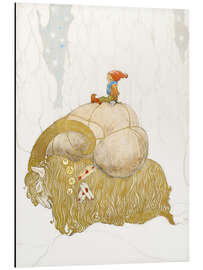 Magnettafel Julbock, Weihnachtsziege