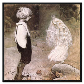 Gerahmter Kunstdruck Die sieben Wünsche