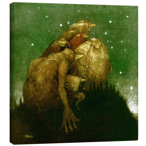 Canvas print Trolls in the Starlight