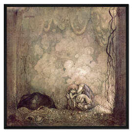 Gerahmter Kunstdruck Mutterliebe