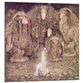 Magnettafel Die leuchtende Prinzessin