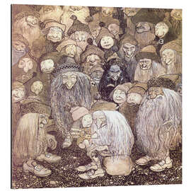 Magnettafel Die Trolle und der Junge