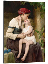 Magnettafel Mutter mit Kind