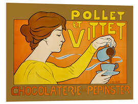 Foam board print Pollet et Vittet, Chocolaterie de Pepinster