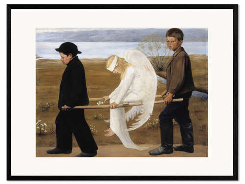 Framed art print The Wounded Angel