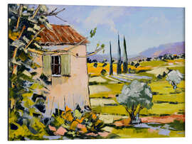 Magnettafel Haus in der Provinz