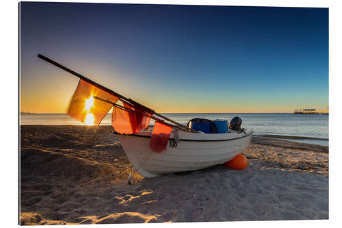 Gallery print Fishing boat on the Baltic Sea