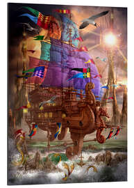 Magnettafel Flaggenschiff