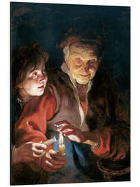 Magnettafel Nachtszene