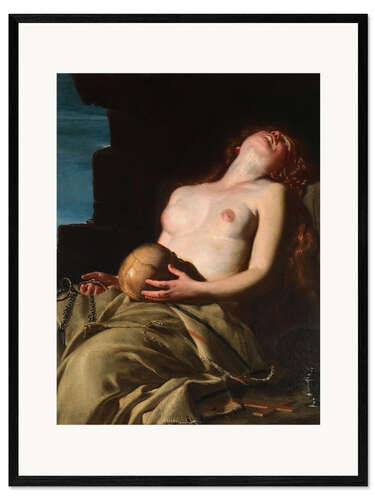 Framed art print Magdalena Desvanecida