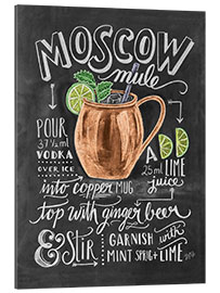 Gallery Print Moscow Mule Rezept (Englisch)