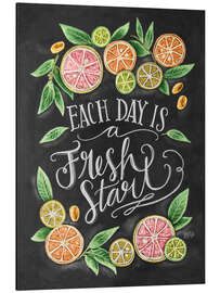 Magnettafel Jeder Tag ist ein Neuanfang (Englisch)