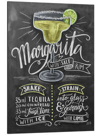 Magnettafel Margarita mit Salzkruste Rezept (englisch)