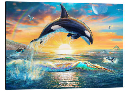 Gallery print Orca dawn