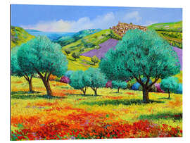 Quadro em plexi-alumínio 24460 Olive grove facing the sea Kopie