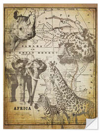 Wall sticker The Spirit of Africa