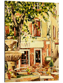 Magnettafel Provinz-Restaurant