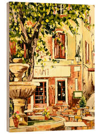 Hout print Province Restaurant