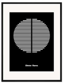 Gerahmter Kunstdruck Dieter Rams