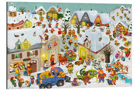 Magnettafel Winterferien