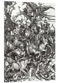 Foam board print The Four Apocalyptic Horsemen