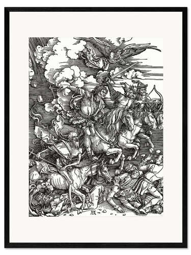Framed art print The Four Apocalyptic Horsemen
