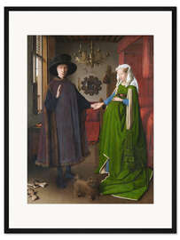 Gerahmter Kunstdruck Arnolfini-Hochzeit