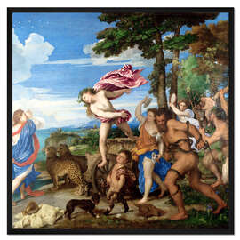 Gerahmter Kunstdruck Bacchus und Ariadne