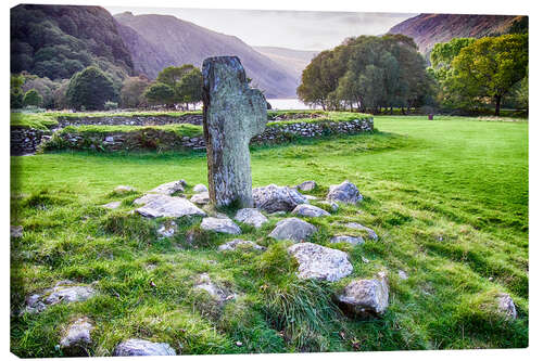 Canvastavla Ireland Glendalough Abbey