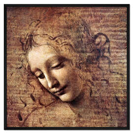 Gerahmter Kunstdruck Die Scapigliata