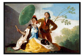 Gerahmter Kunstdruck Der Sonnenschirm