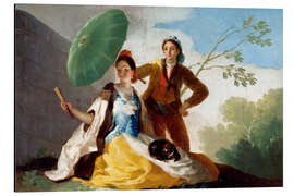 Magnettafel Der Sonnenschirm