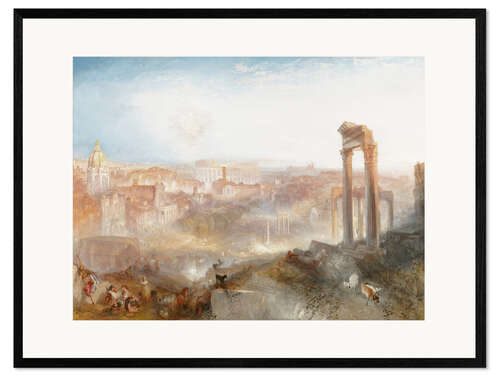 Innrammet kunsttrykk Modern Rome – Campo Vaccino
