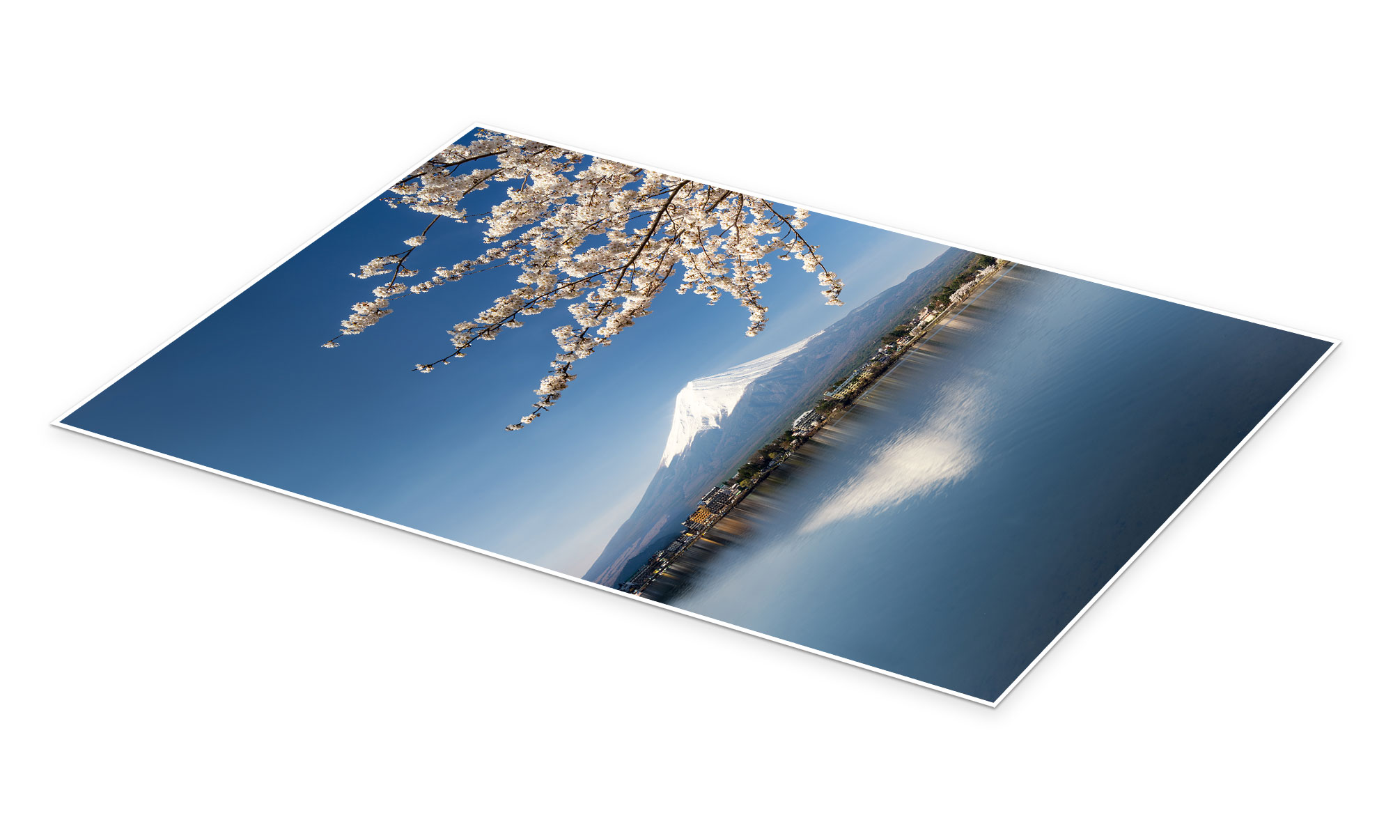 Fujiyama Kawaguchiko Japan print by Jan Christopher Becke