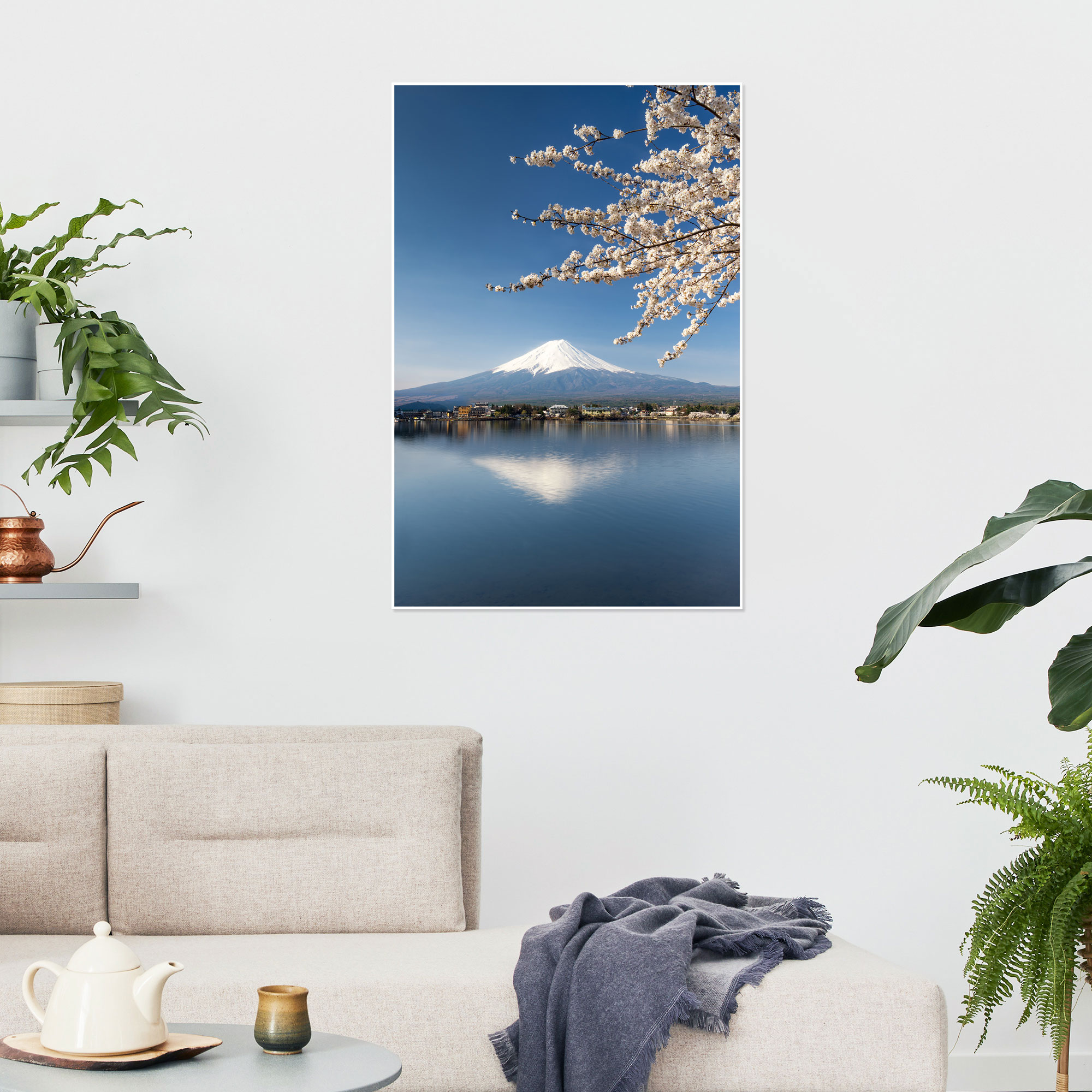 Fujiyama Kawaguchiko Japan print by Jan Christopher Becke