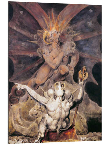 Aluminium print The Number of the Beast is 666