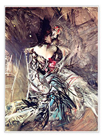 Wandbild  Die Spanierin Tänzerin - Giovanni Boldini