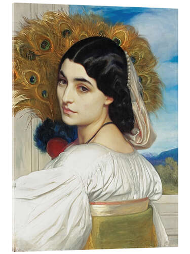 Akrylglastavla Pavonia