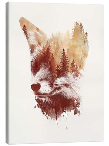 Stampa su tela Blind fox