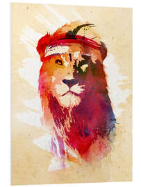 Foam board print Gym lion