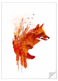 Wall sticker Fox from Lake Balaton