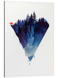 Magnettafel Fuchs am Abgrund