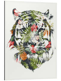 Aluminium print Tropical Tiger