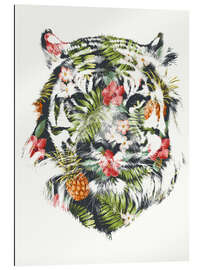 Tableau en plexi-alu Tigre tropical