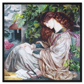 Gerahmter Kunstdruck La Pia de Tolomei